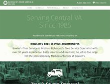 Tablet Screenshot of bowlerstreeservice.com